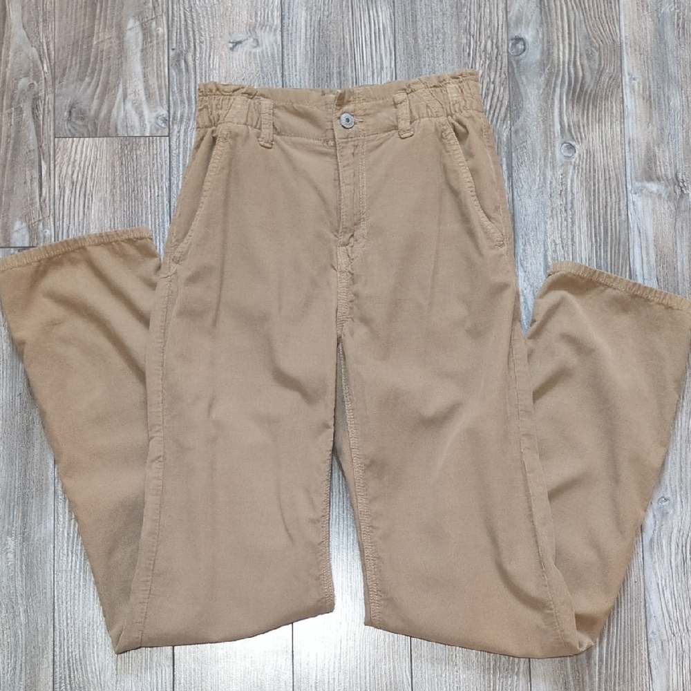 American Eagle Outfitters Women's Khaki Corduroy Pants Size 0